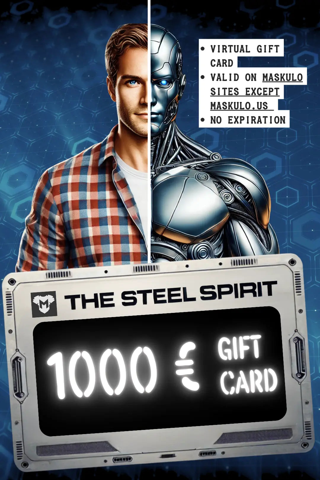 Maskulo Cadeaukaart "The Steel Spirit"