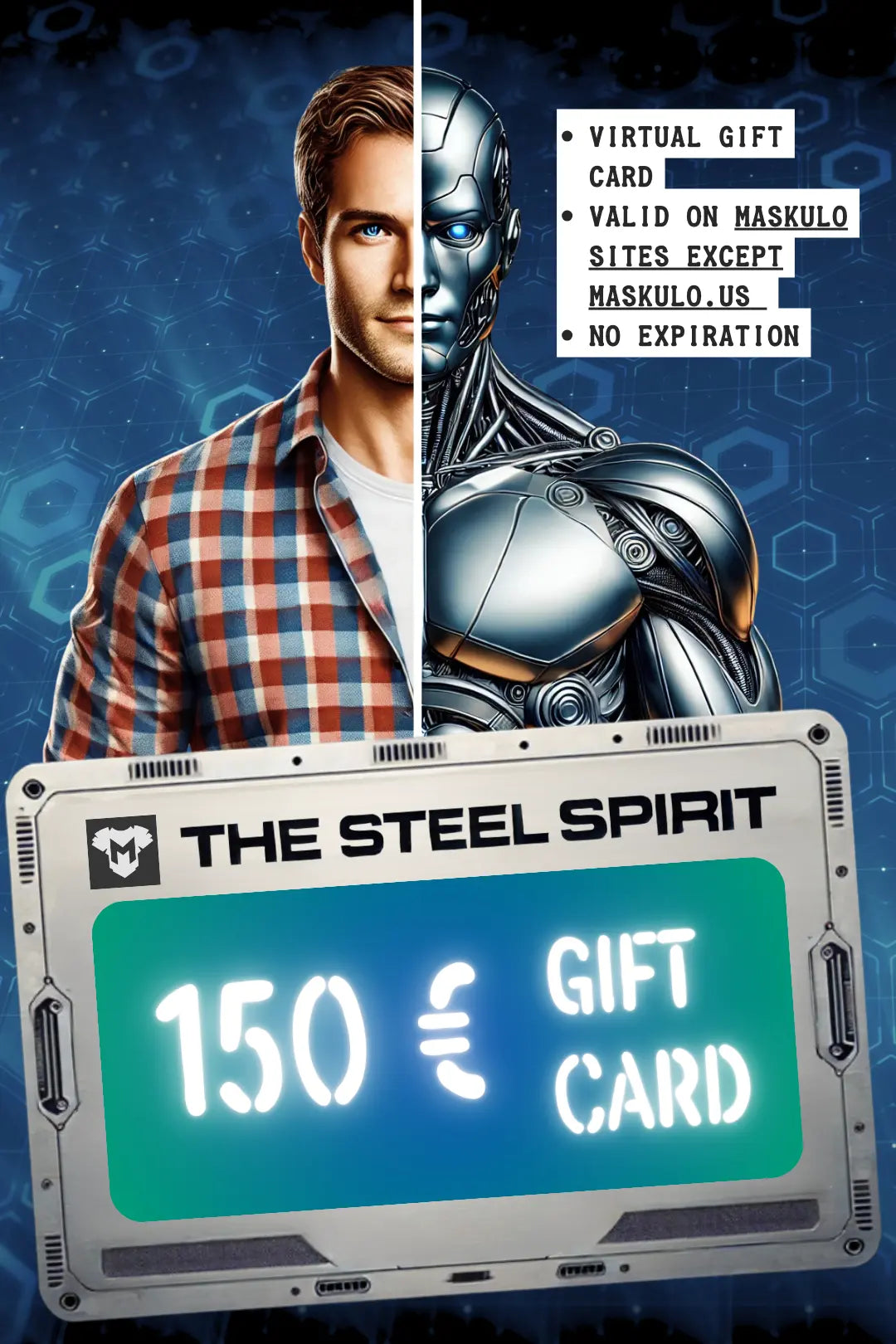 Maskulo Cadeaukaart "The Steel Spirit"