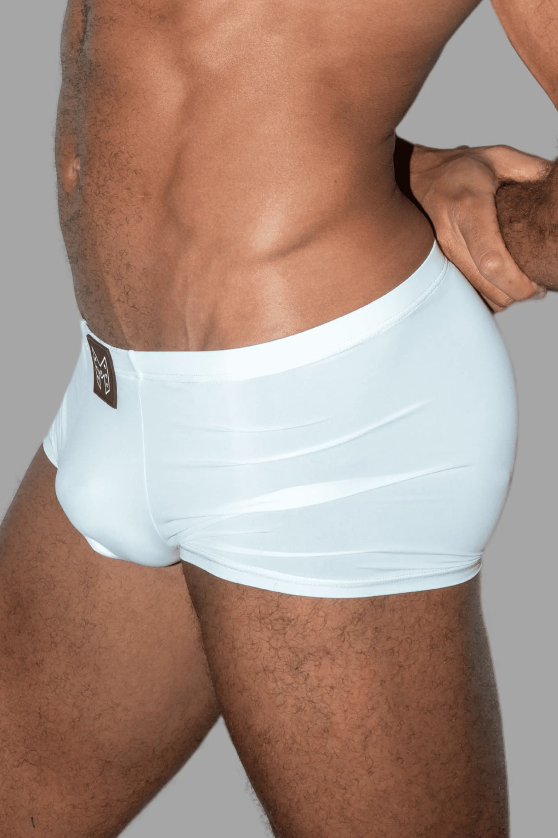 Quadron Ironsilk Tight Trunks. White