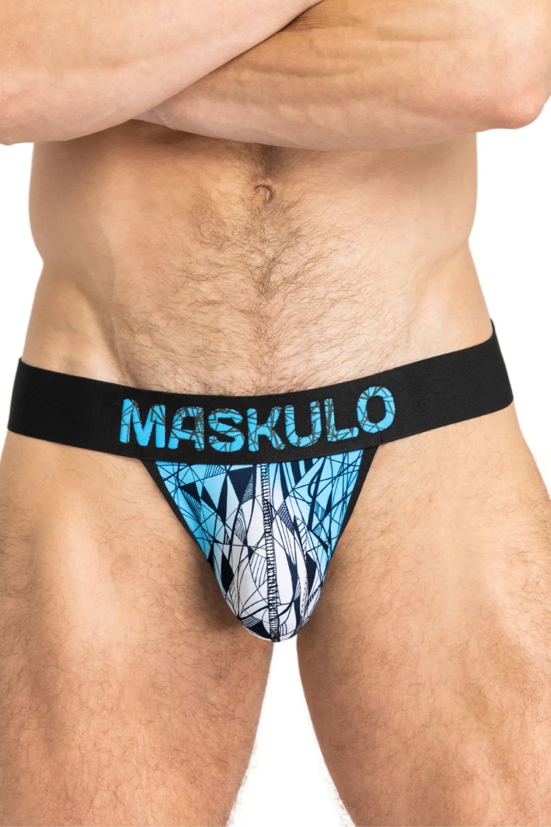 ARMOR Jock mit ART-X Effekt. Schwarz und Blau