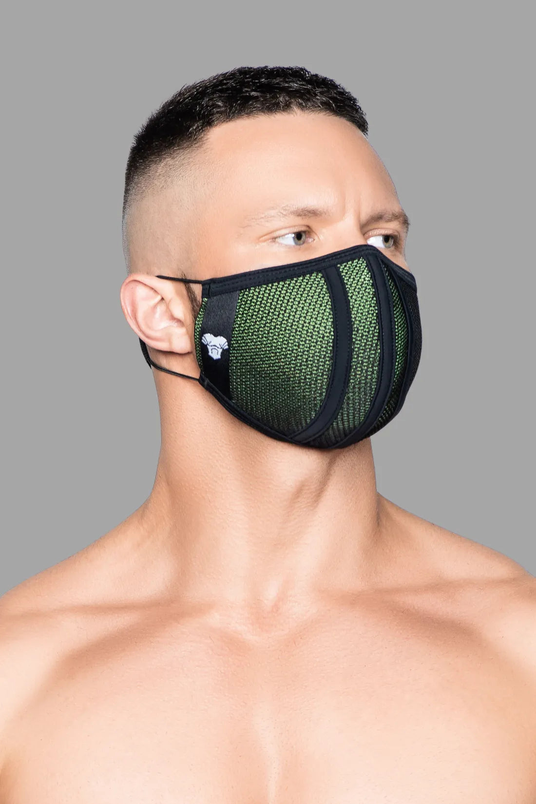 Maskulo de vida 3D. Verde+Negro