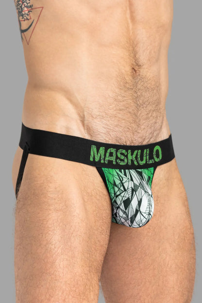 ARMOR Jock with ART-X effect. Black and Green