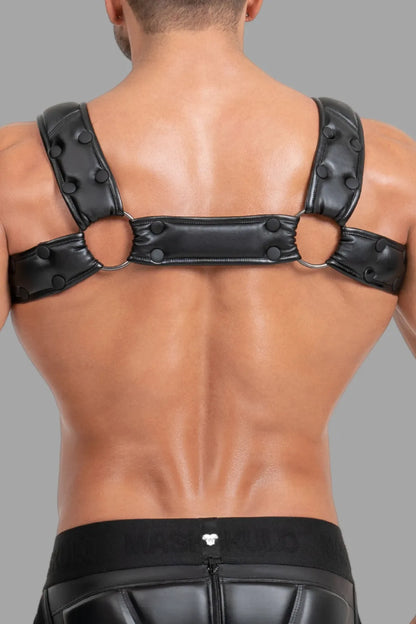 Body Harness with Push-up Effect. Black