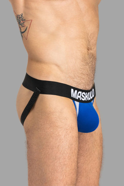 Captain-A Jock O-INSIDE-ZAK. Blauw+zwart