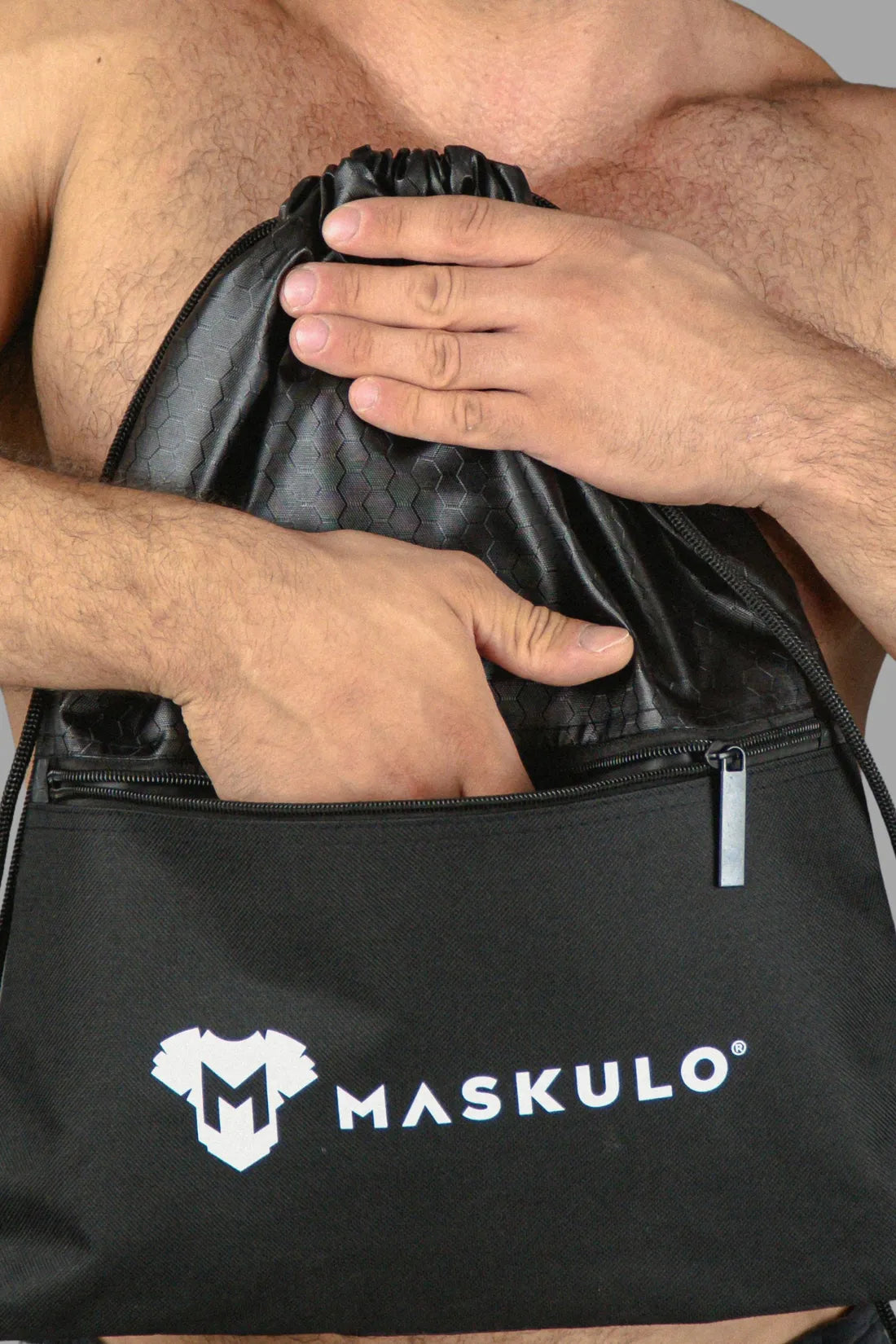 Maskulo Kordelzugbeutel