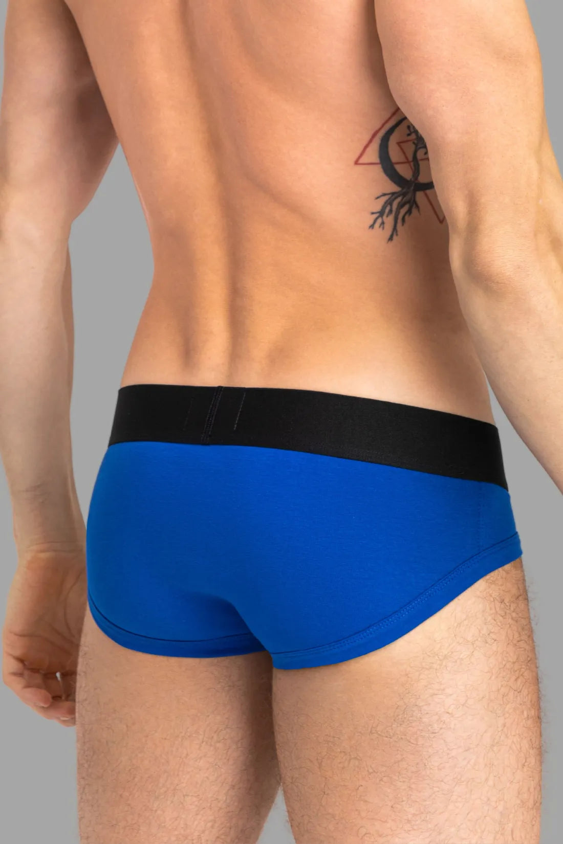 CAPTAIN-A Briefs with O-Inside-POUCH. Blue &