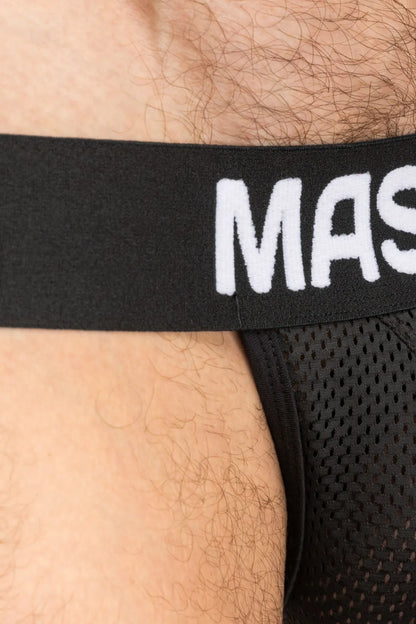 FISHER Jock with Mesh and BULGE-IN. Black