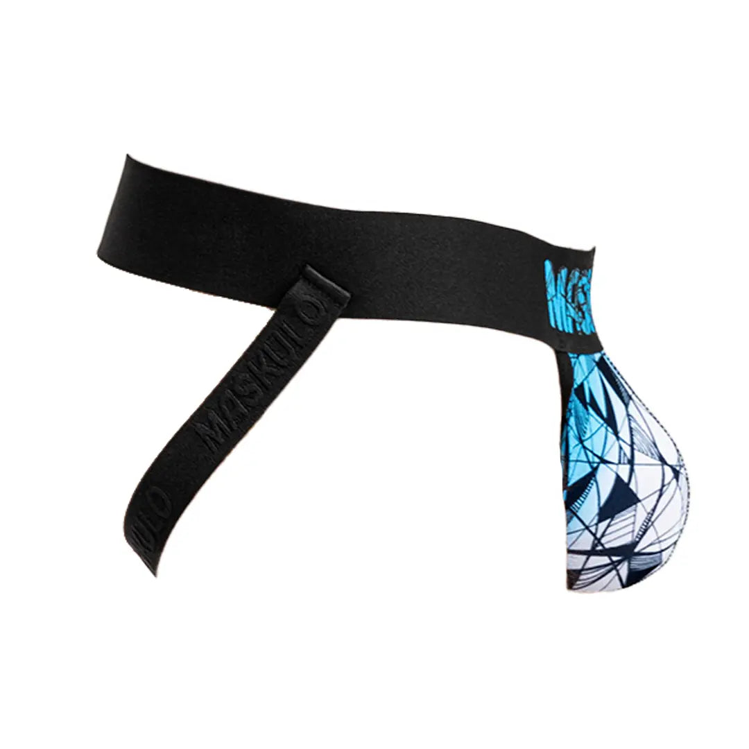 ARMOR Jock met ART-X-effect. Zwart+Blauw