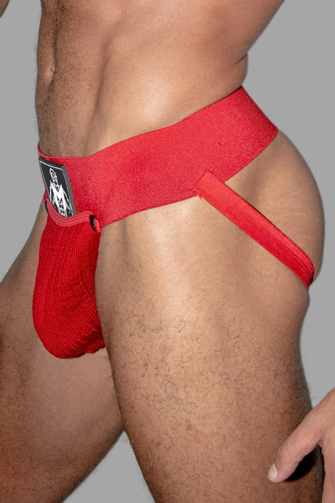 Dash Cyclone. Jockstrap with Removable Pouch. Red