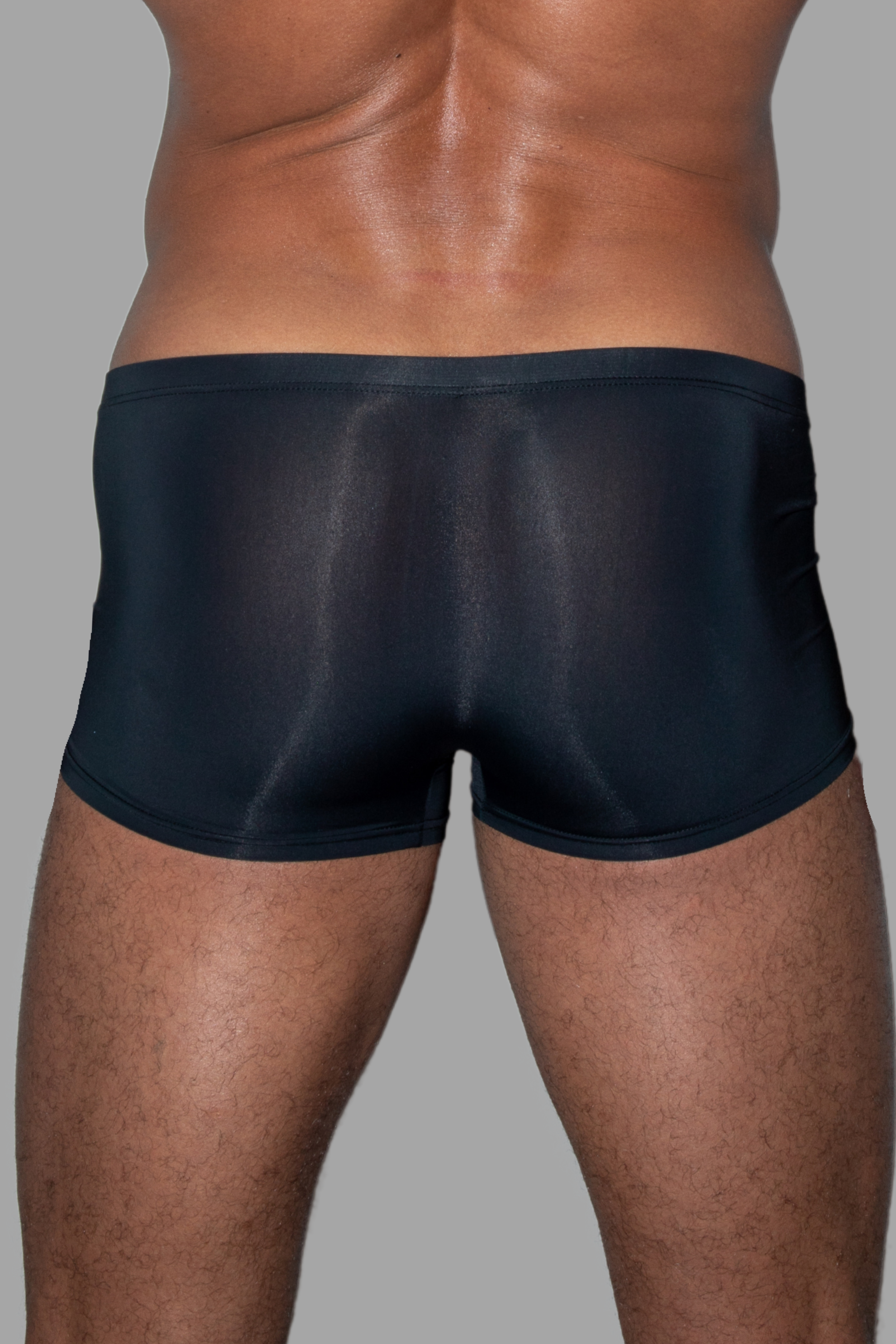 Urbo Ironsilk Strakke Trunks. Zwart