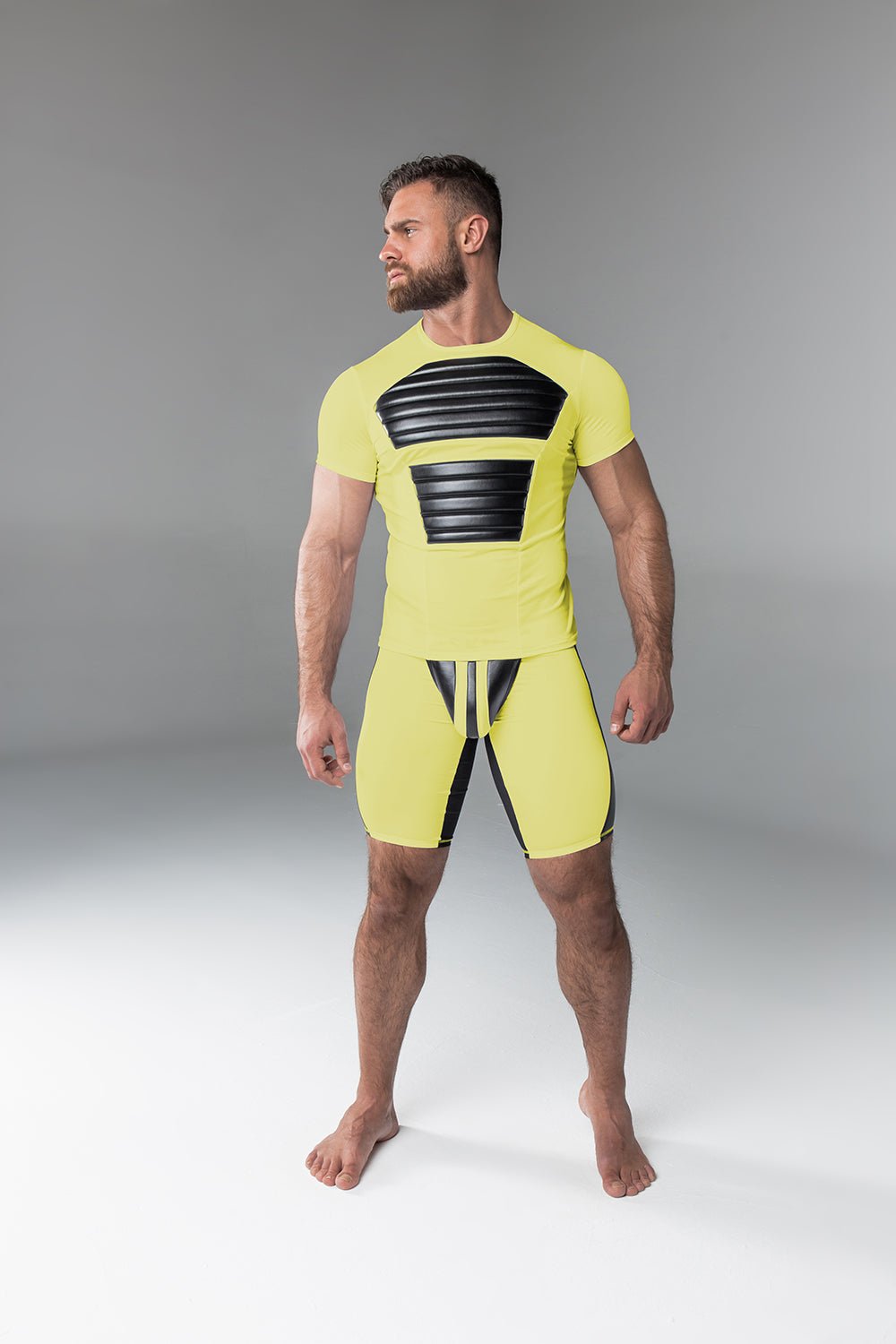 Armored. T-Shirt. Front Pads - Maskulo - MTS106-Y1 - Maskulo EU Global Online Store