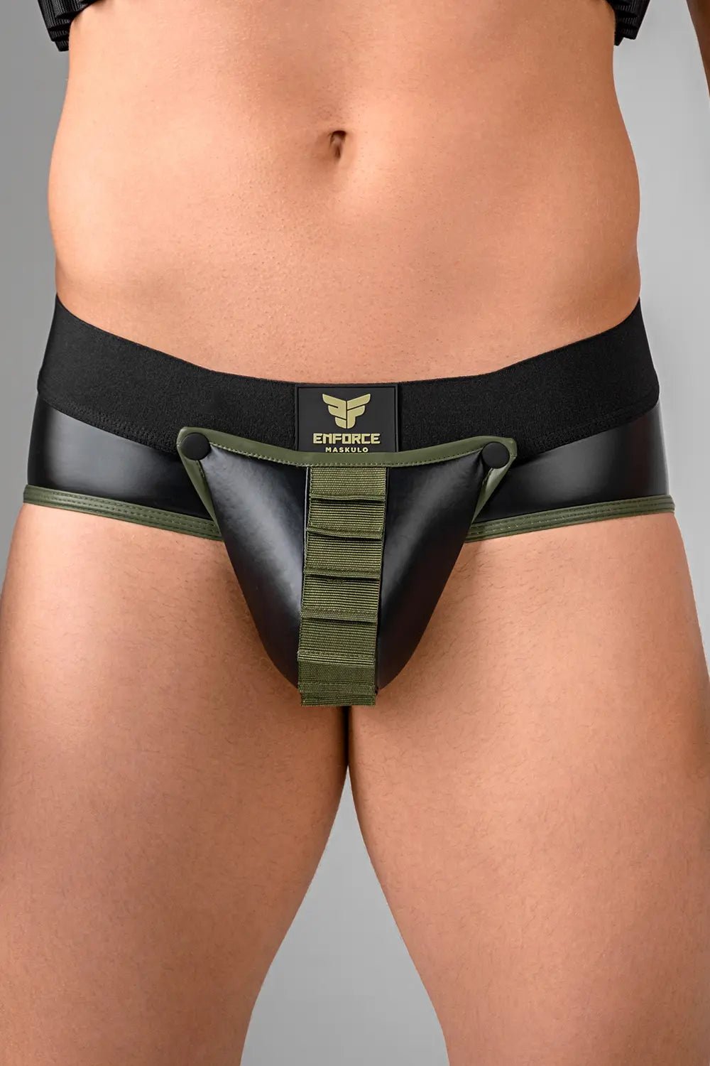 EnForce. Shot Belt Codpiece Briefs. Open Rear - Maskulo - MBR179-Y1 - Maskulo EU Global Online Store