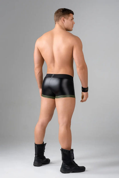 EnForce. Shot Belt Codpiece Trunk shorts. Regular Rear - Maskulo - MTR145-Y1 - Maskulo EU Global Online Store