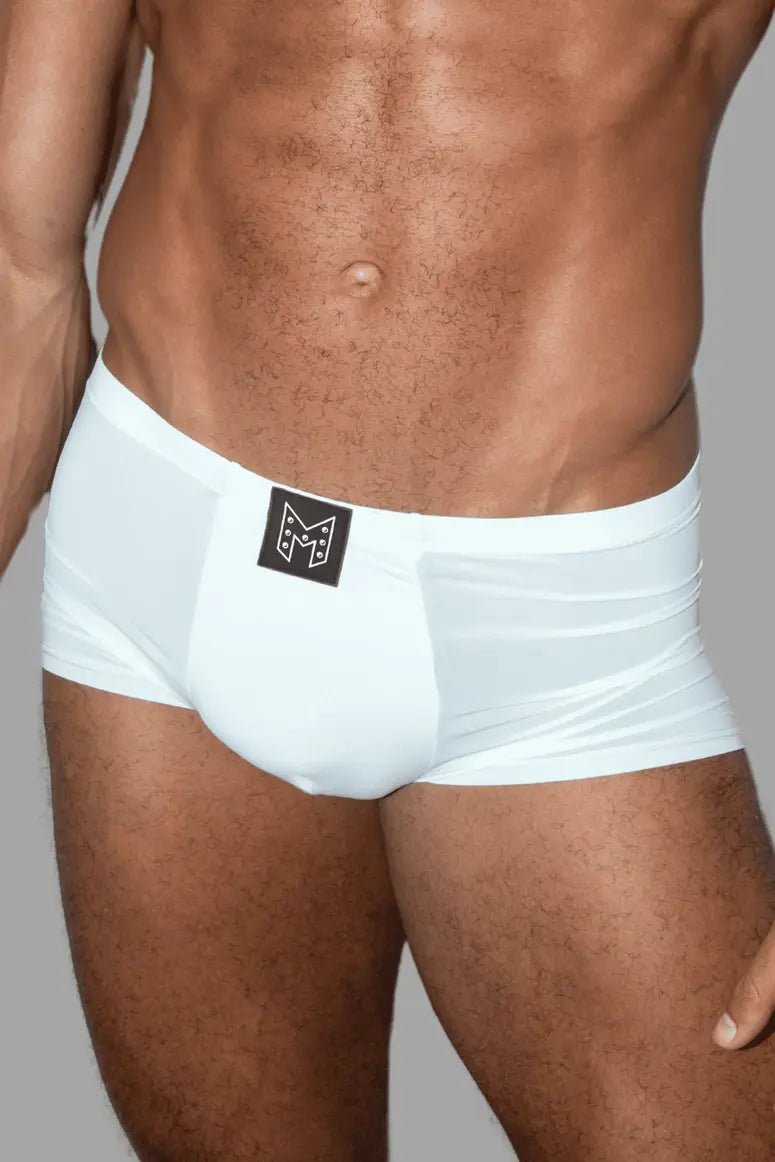 Quadron Ironsilk Tight Trunks. White - Maskulo - MTR154 - Y2 - Maskulo Global (EU) Store