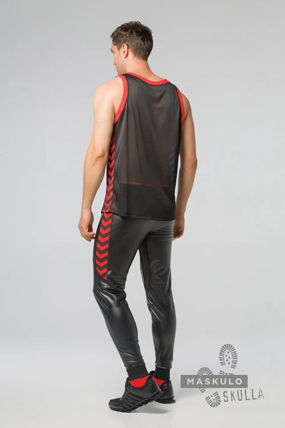Skulla. Tank Top. Red - Maskulo - MTP116-Y1 - Maskulo EU Global Online Store