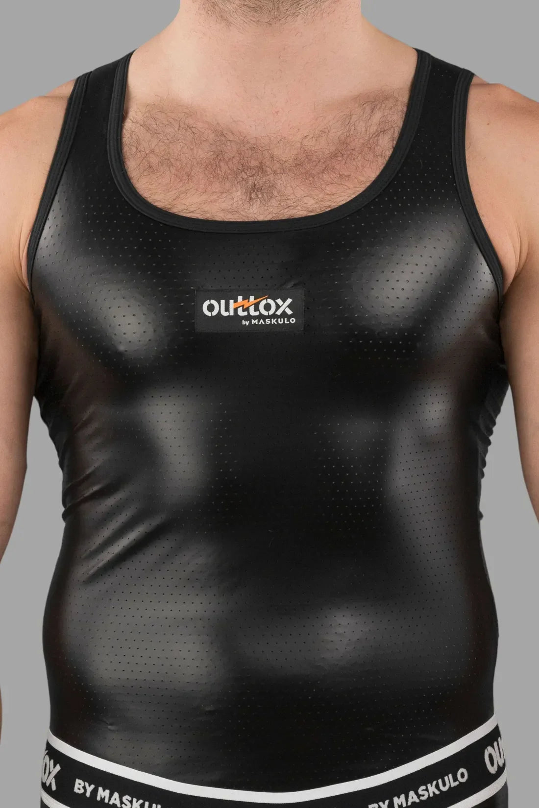 Outtox by Maskulo. Tank top. Black - Outtox - XTP105 - Y1 - Maskulo Global (EU) Store