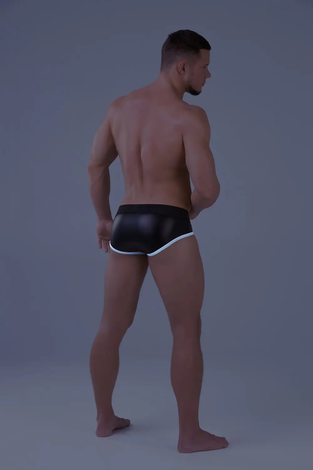 Youngero. Briefs. Mesh Codpiece. Regular Rear. White Neon - Maskulo - MBR159-Y1 - Maskulo EU Global Online Store